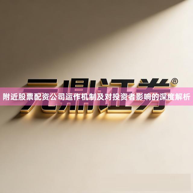 附近股票配资公司运作机制及对投资者影响的深度解析