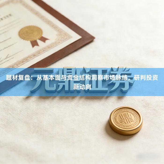 题材复盘：从基本面与资金结构洞察市场脉络，研判投资新动向