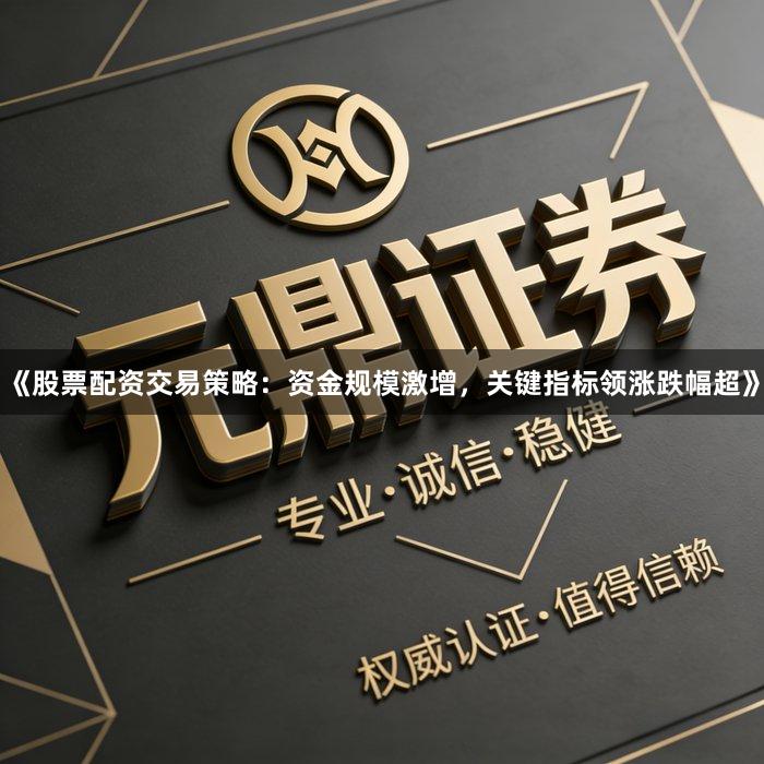 《股票配资交易策略：资金规模激增，关键指标领涨跌幅超》