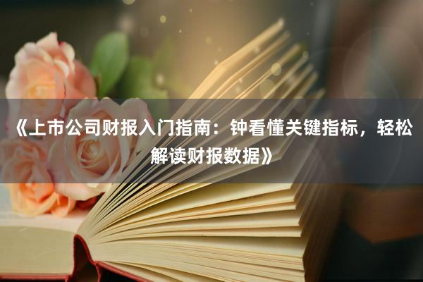 《上市公司财报入门指南：钟看懂关键指标，轻松解读财报数据》