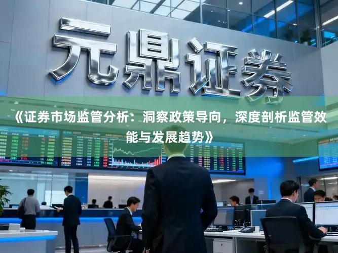 《证券市场监管分析：洞察政策导向，深度剖析监管效能与发展趋势》