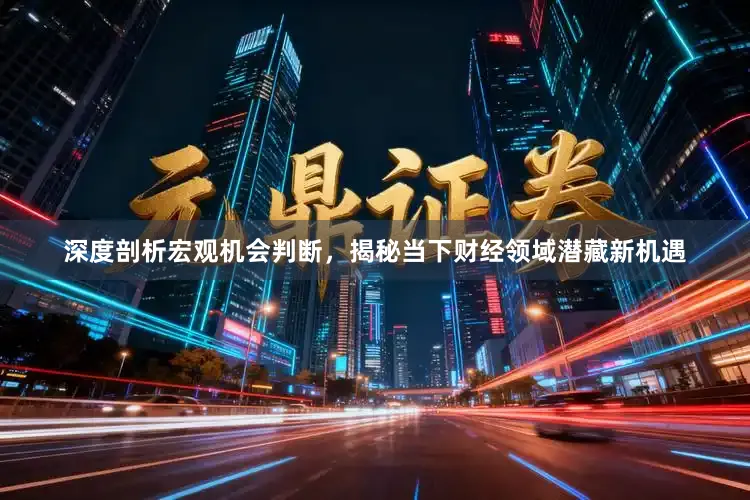 深度剖析宏观机会判断，揭秘当下财经领域潜藏新机遇