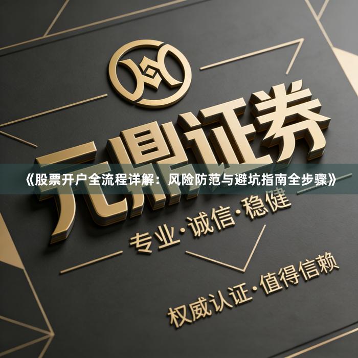 《股票开户全流程详解：风险防范与避坑指南全步骤》