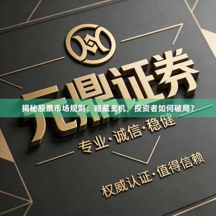 揭秘股票市场规则：暗藏玄机，投资者如何破局？
